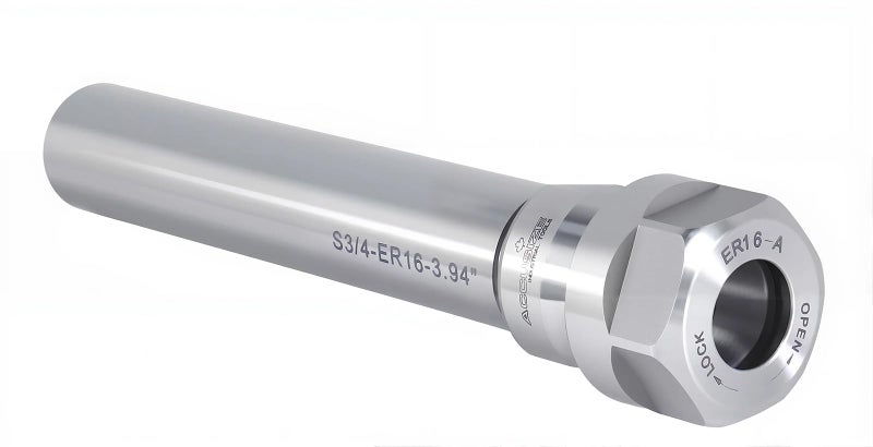Accusize Industrial Tools ER16 Collet Chuck Extension Rod, 3/4â€³ Straight Shank, 3.94â€³ Shank Length, 5.31â€³ OAL, 0.02â€³â€“0.393â€³ Capacity, 0223-0208 - Image 4